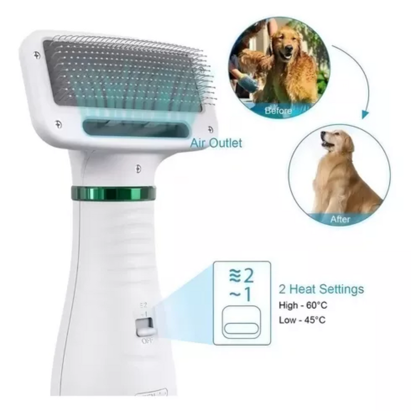 Cepillo Secador Para Mascotas