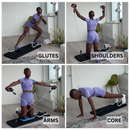 Tabla reformadora de pilates plegable