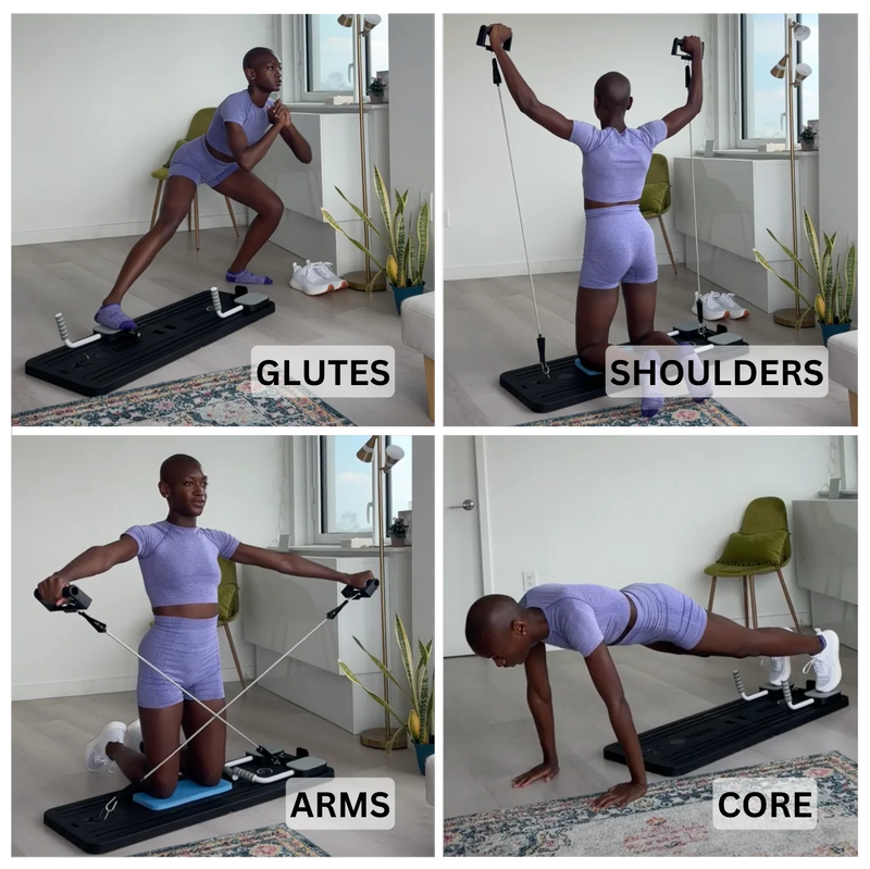 Tabla reformadora de pilates plegable